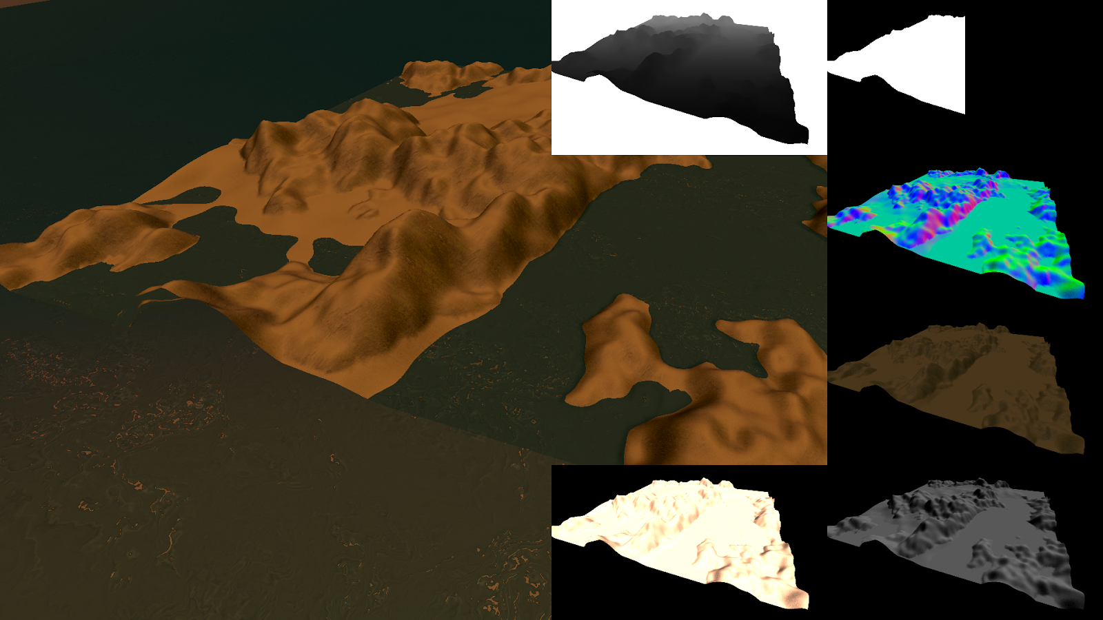 Voxel Terrain Sectors 2x1x2